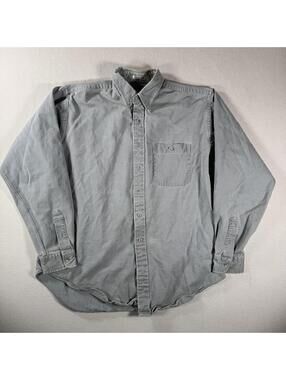 Vintage 90s Hardware 1 Pocket Heavy weight Button down shirt